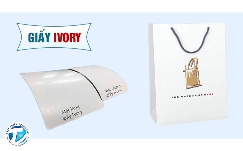 Giấy Ivory và ứng dụng phổ biến